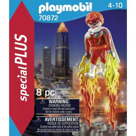 Playmobil City Life Special Plus Σούπερ Ήρωας (70872)